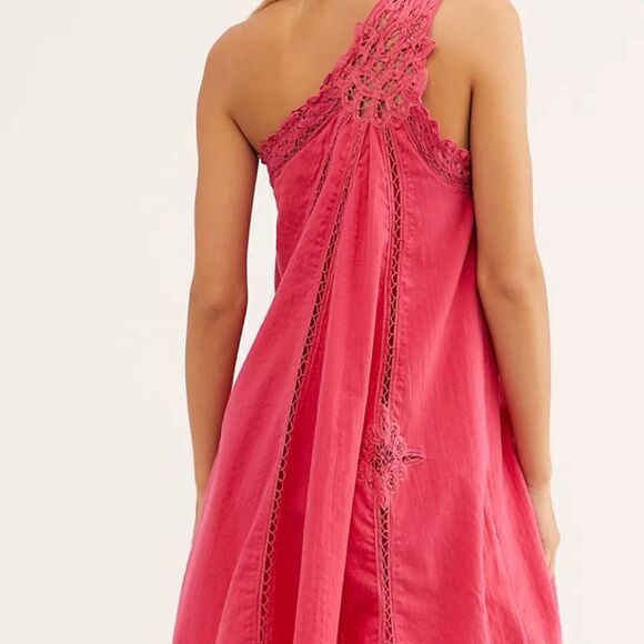 NWOT Free People  one shoulder dress size L - Picture 4 of 8